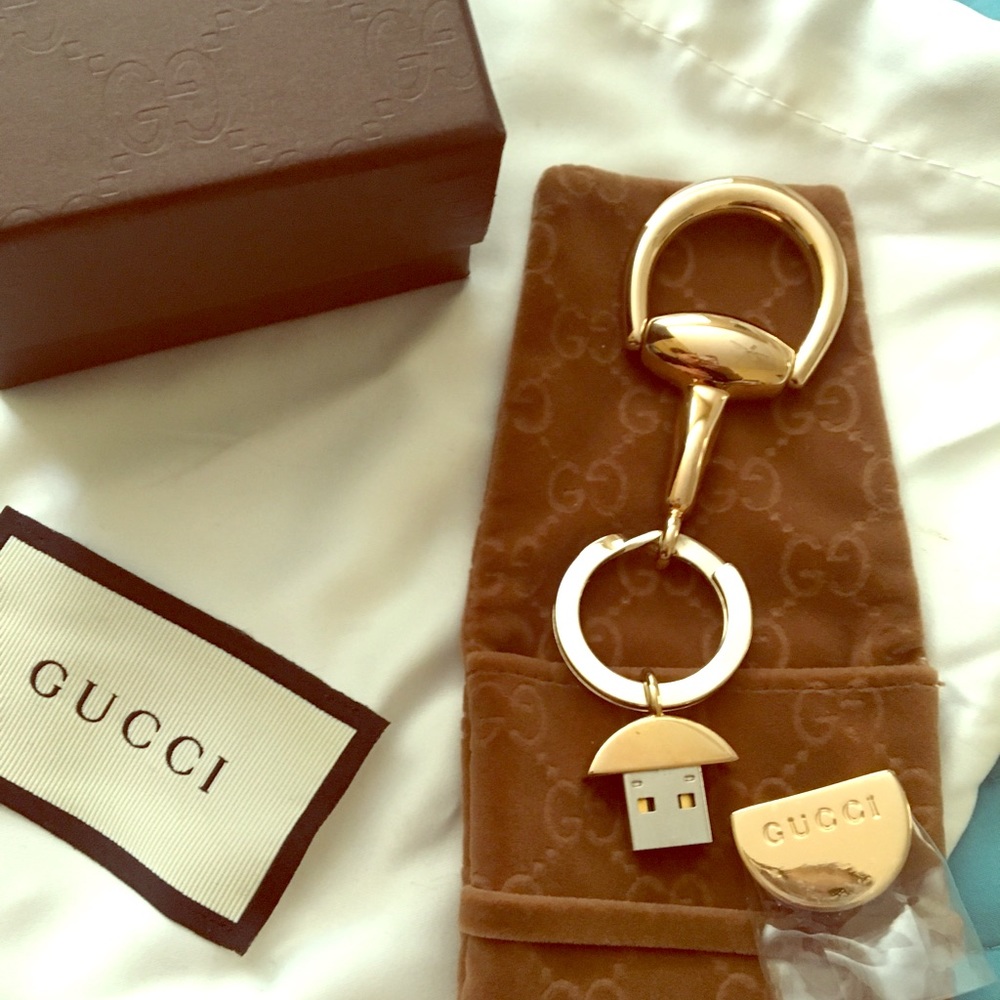 Gucci keychain  with USB drive
